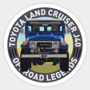 4x4 Offroad Legends: Toyota Land Cruiser J40 Sticker